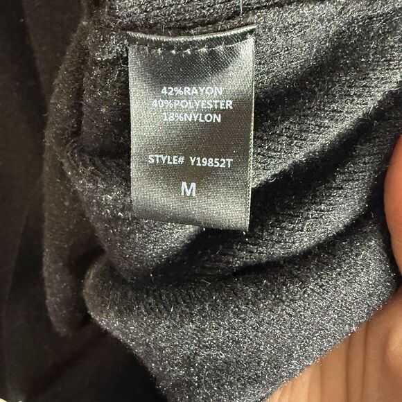 Tuckernuck Pomander Place Noir Vivianne Turtleneck Sweater Dress Size Medium EUC - Picture 5 of 10